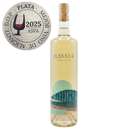 Nueva botella vino blanco Albakar Viognier
