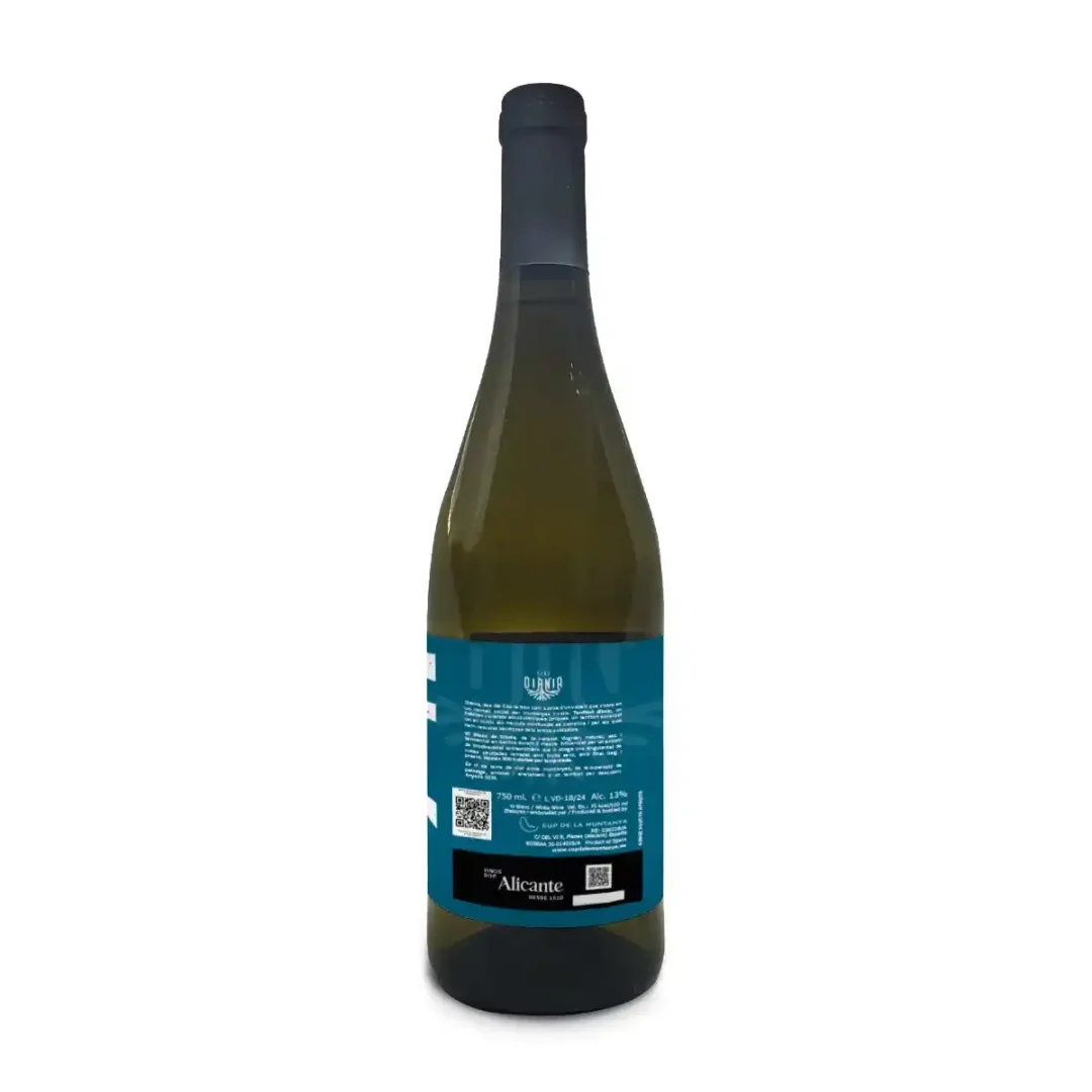 Diània blanco natural viognier tostado lento seco barrica - Imagen 2