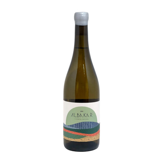 Botella Albakar blanco Viognier seco