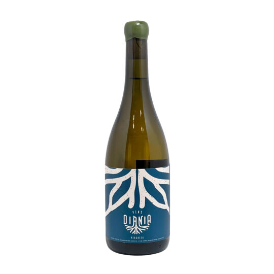 Botella vino blanco Diània Blanc Viognier 3 meses barrica