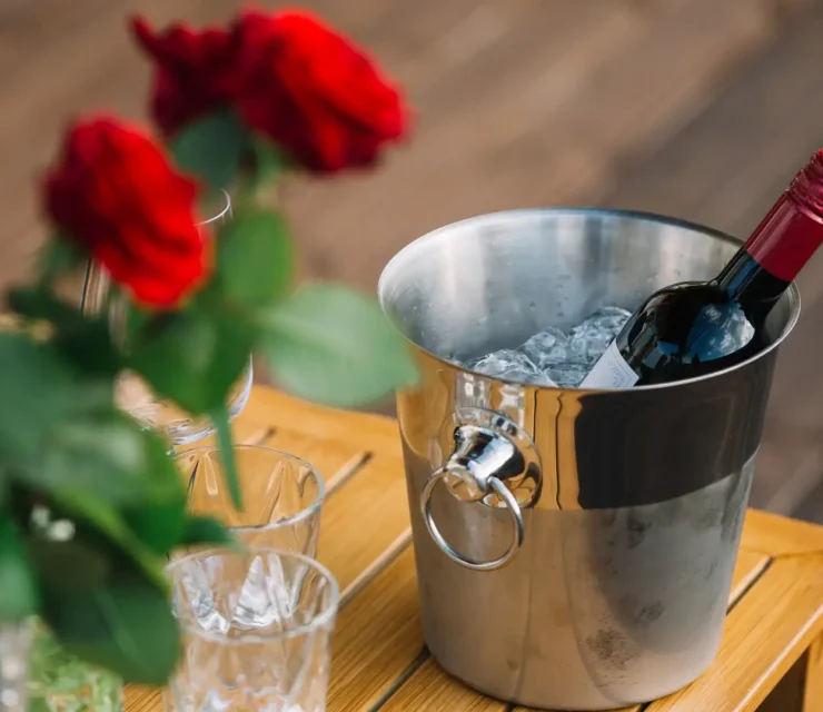 A qué temperatura se debe de servir el vino tinto