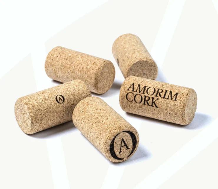 Corcho sostenible para vino